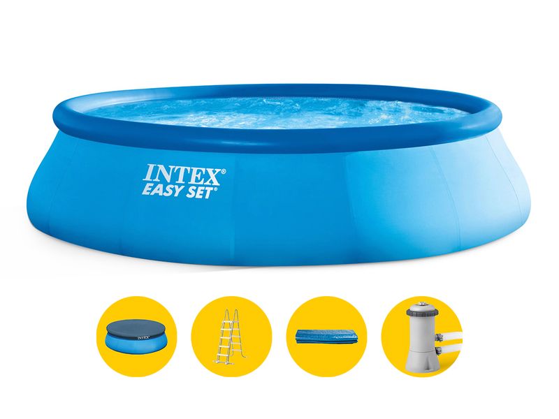 Intex Easy Set Pool - 549 x 122 cm - met filterpomp en accessoires