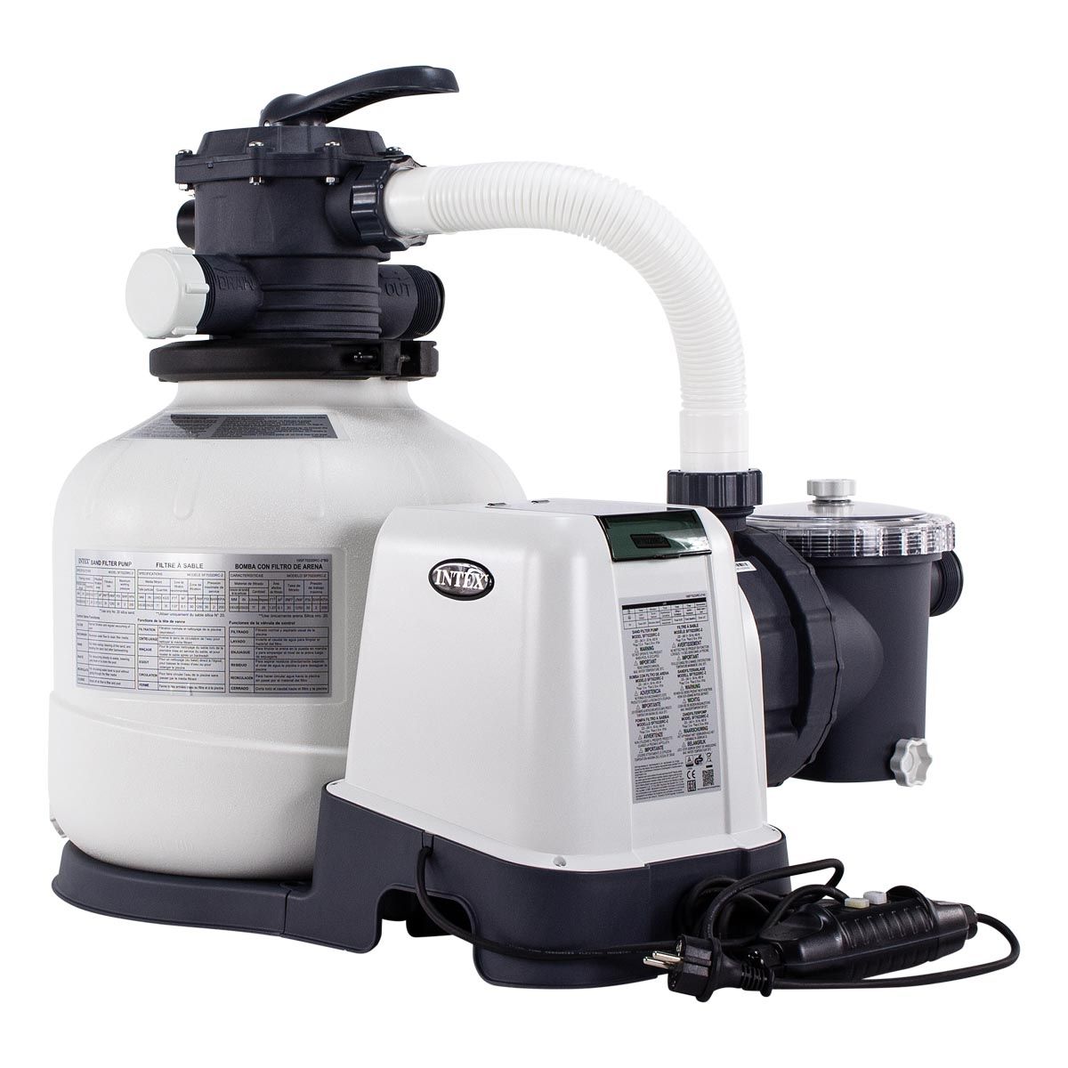 Intex zandfilterpomp 7200 liter/uur