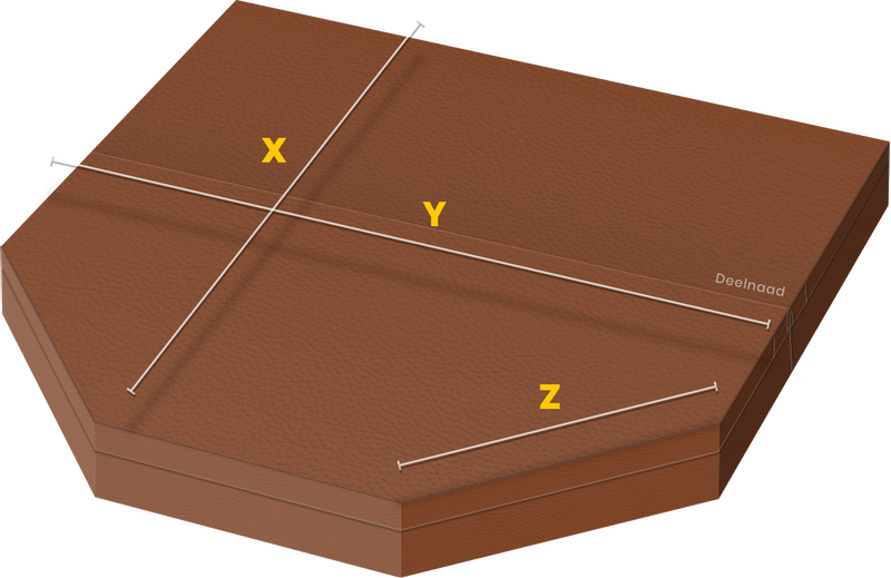 Spa cover tot 200 cm - model 6