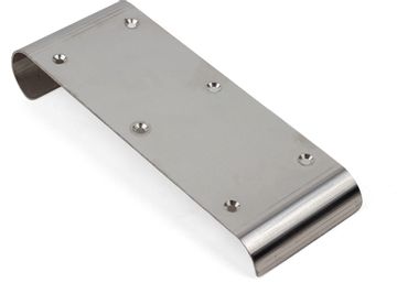 RVS hoekprofiel 180&deg; gardipool