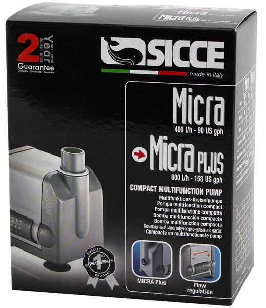 Sicce Easy Line Micra Plus Aquarium/Fontein pomp