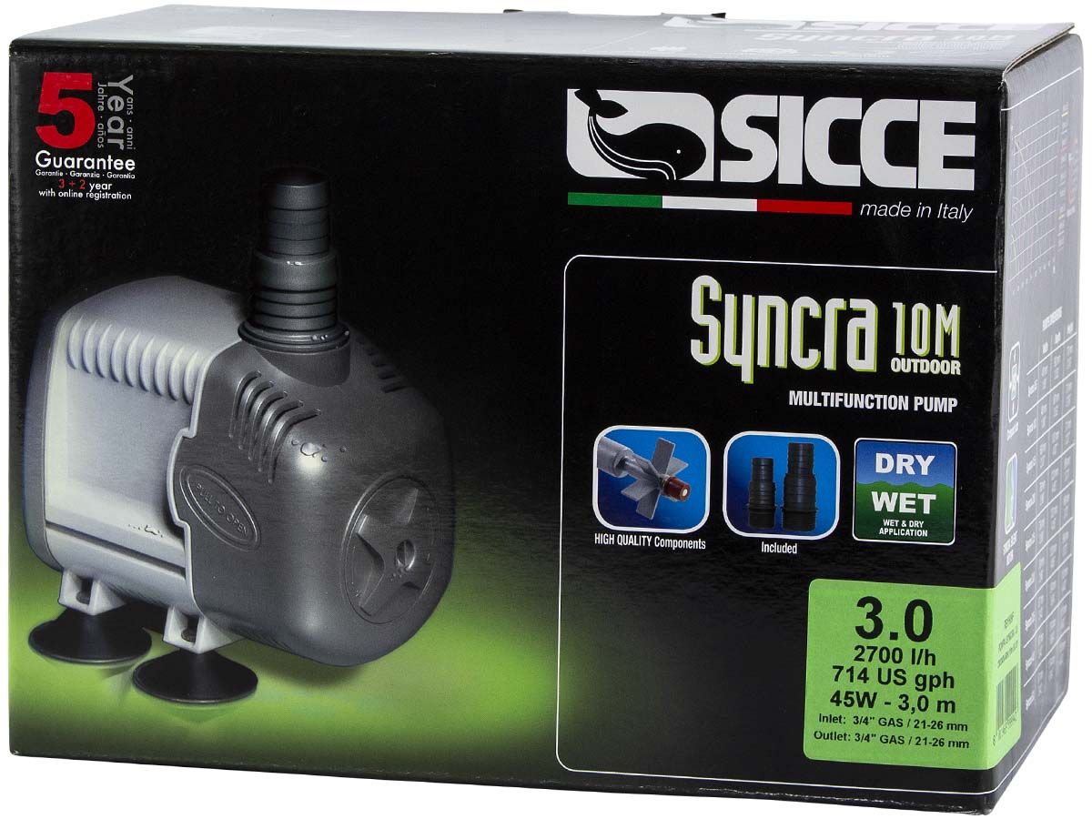 Sicce Syncra 1.5 Aquarium/Vijver pomp