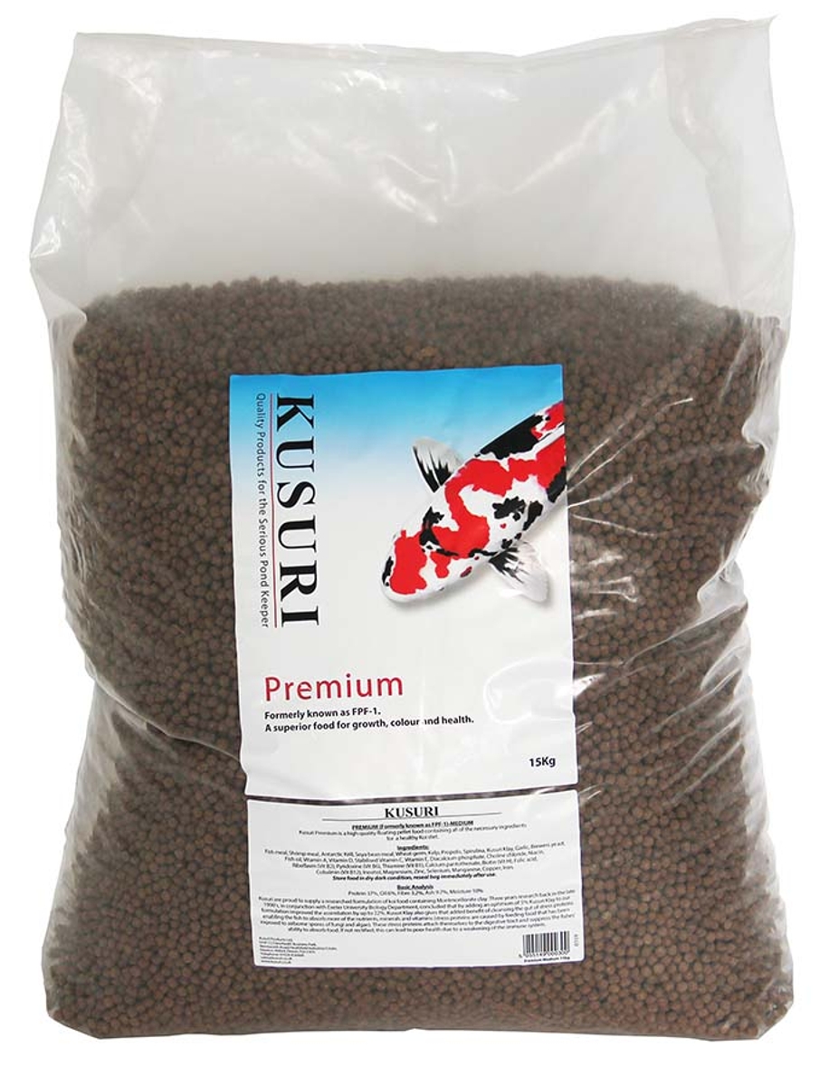 Kusuri Premium 15 kg (6mm pellets)
