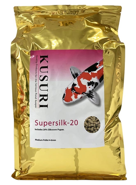 Kusuri Super Silk 15kg (4-5mm pellets)