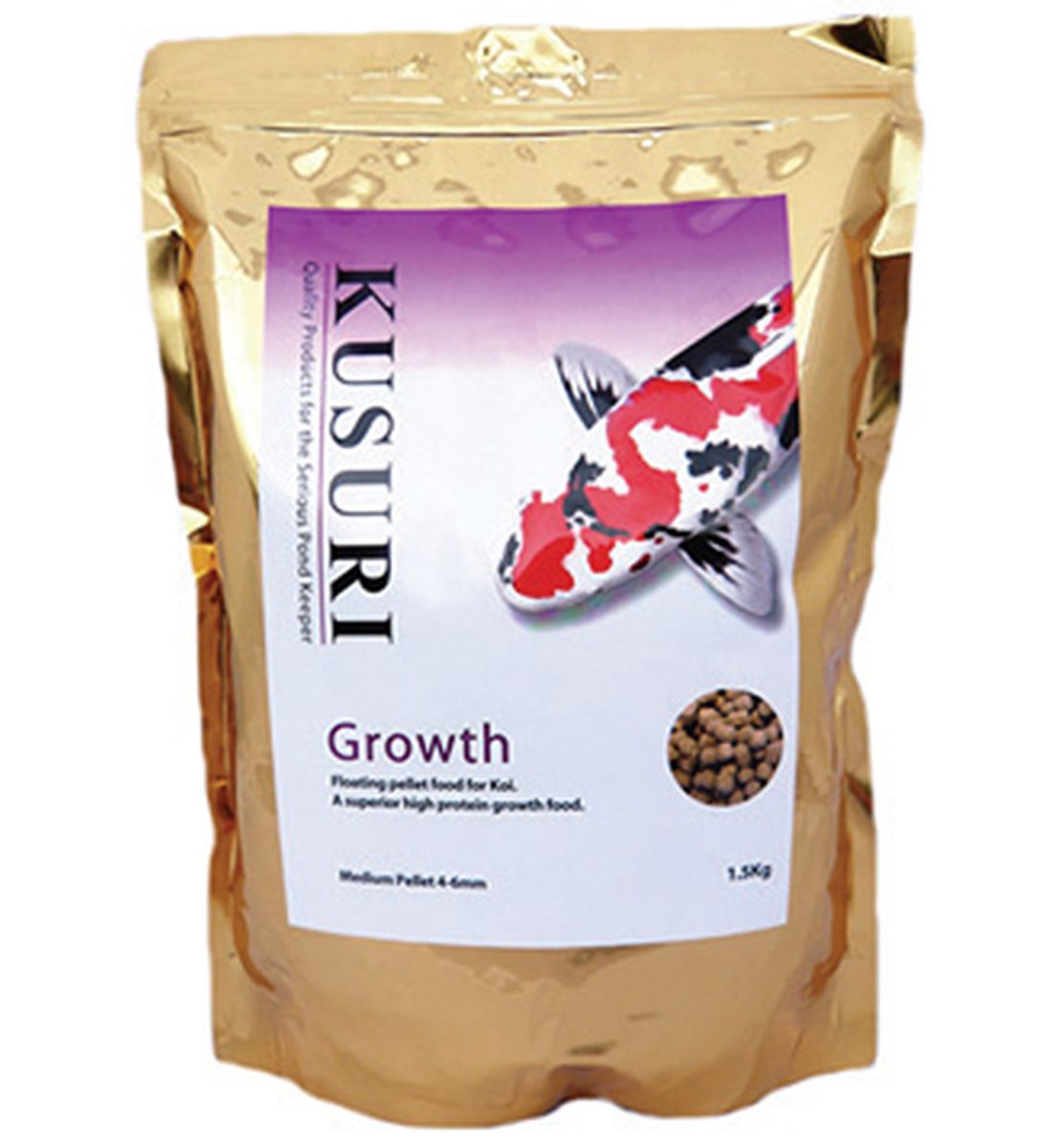 Kusuri Growth voer 15kg (4-5mm pellets)