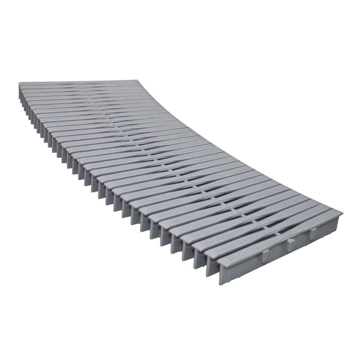 Aquareva zwembadrooster (gootrooster) - 335 mm Grijs (dikte 24mm)