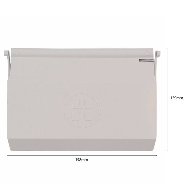 Skimmer klep Hayward incl afmetingen