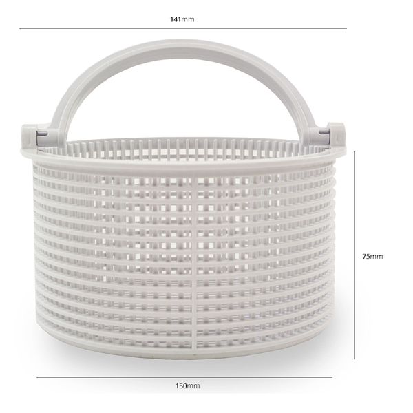 Skimmermandje Hayward incl afmetingen