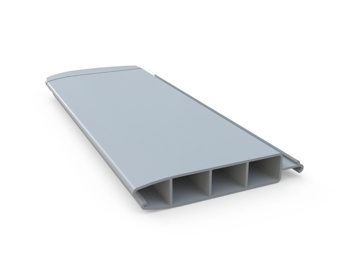 Aquadeck PVC zwembad lamellen - per m2 - Grijs