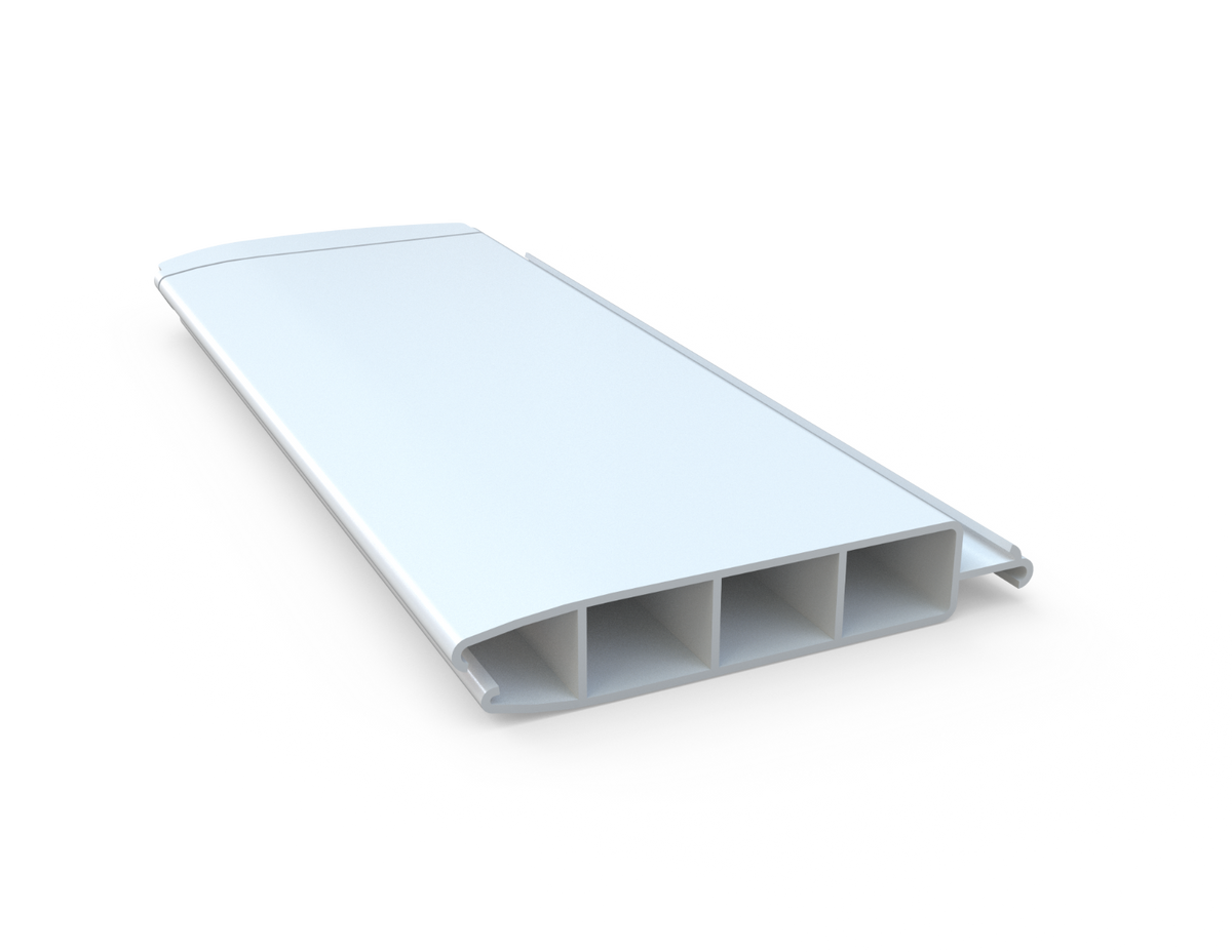 Aquadeck PVC zwembad lamellen - per m2 - Wit