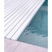 Aquadeck PVC zwembad lamellen - per m2 - Wit