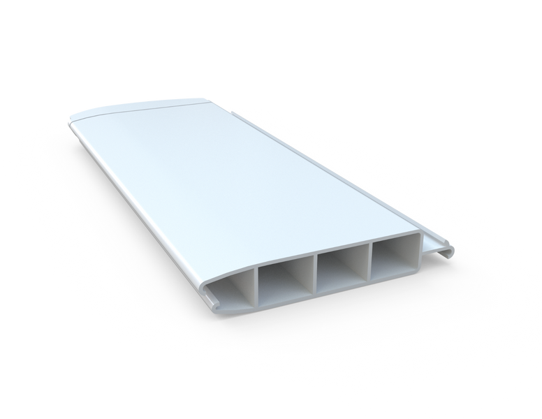 Aquadeck PVC zwembad lamellen - per m2 - Wit