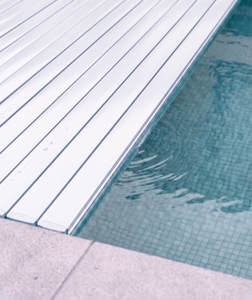 Aquadeck PVC zwembad lamellen - per m2 - Wit