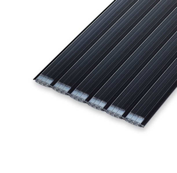 Aquadeck Polycarbonaat Solar zwembad lamellen - per m2 - Transparant