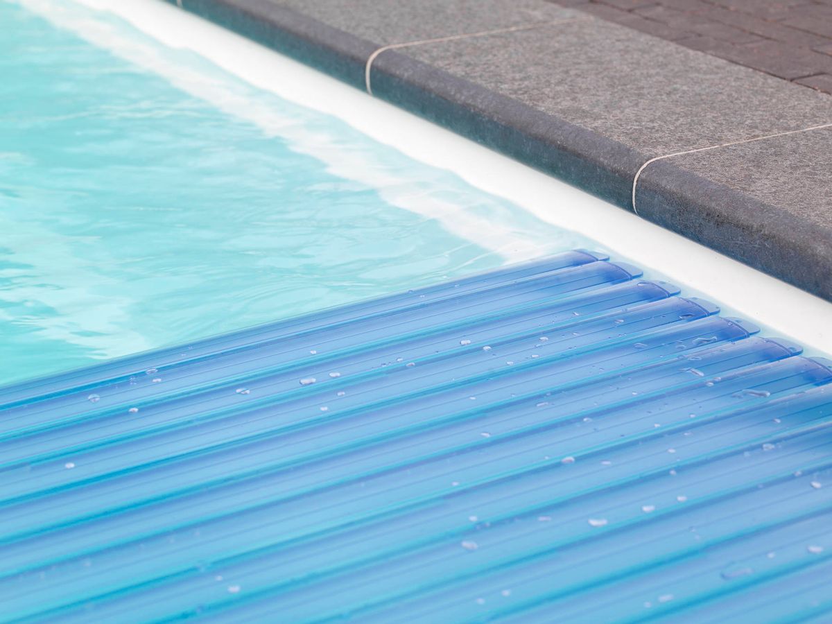 Starline Roldeck PVC lamellenafdekking zwembad - per m2 - Transparant