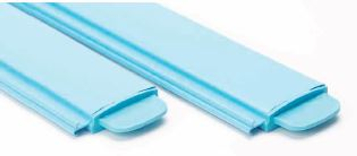 Starline Roldeck PVC lamellenafdekking zwembad - per m2 - Blauw