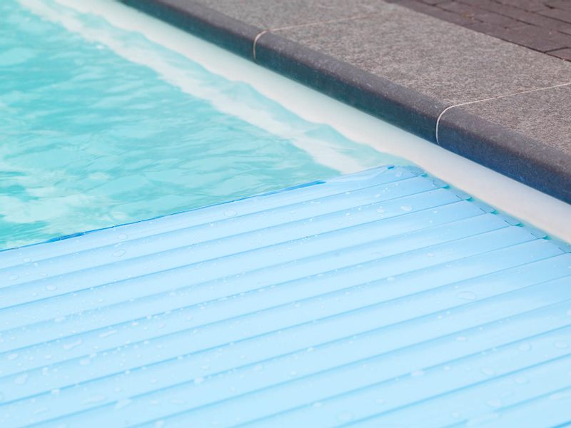 Starline Roldeck PVC lamellenafdekking zwembad - per m2 - Blauw
