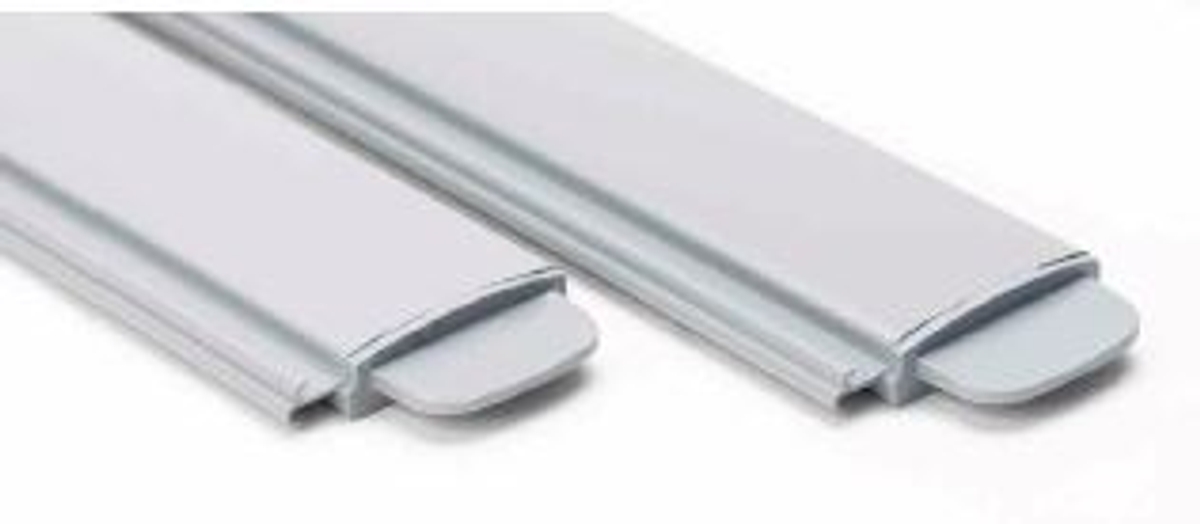 Starline Roldeck PVC lamellenafdekking zwembad - per m2 - Grijs