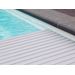 Starline Roldeck PVC lamellenafdekking zwembad - per m2 - Grijs