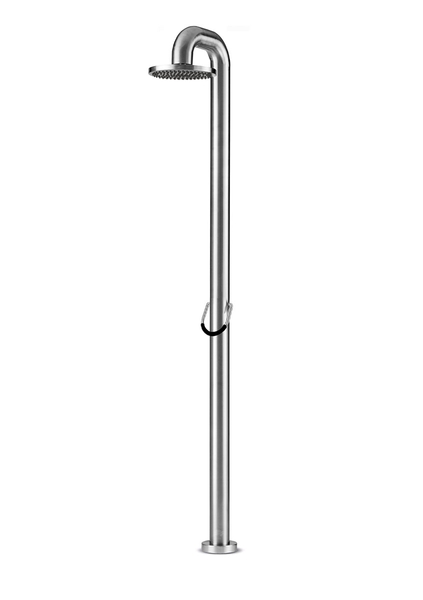 JEE-O Fatline 01 buitendouche - Geborsteld RVS 