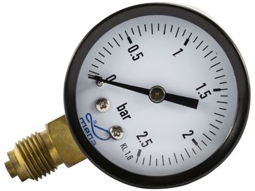 Manometer zandfilter drukmeter 0 - 2,5 bar (1/4") 