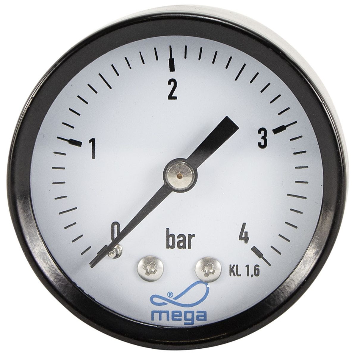 Manometer zandfilter drukmeter 0 - 4 bar (1/4") (achteraansluiting)