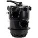 Pentair 6-weg klep 1,5" topmount voor Tagelus zandfilter zijaanzicht.