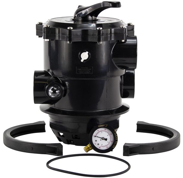 Pentair 6-weg klep 2" topmount voor Tagelus zandfilter onderdelen.