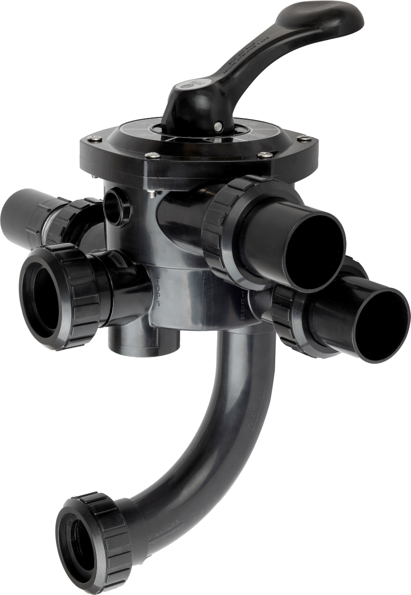 Mega 6-weg klep 1,5" sidemount voor S450, S500, S650 zandfilter

