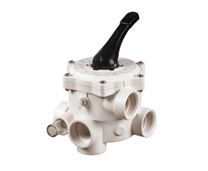 Praher 6-weg klep 2" voor sidemount zandfilter