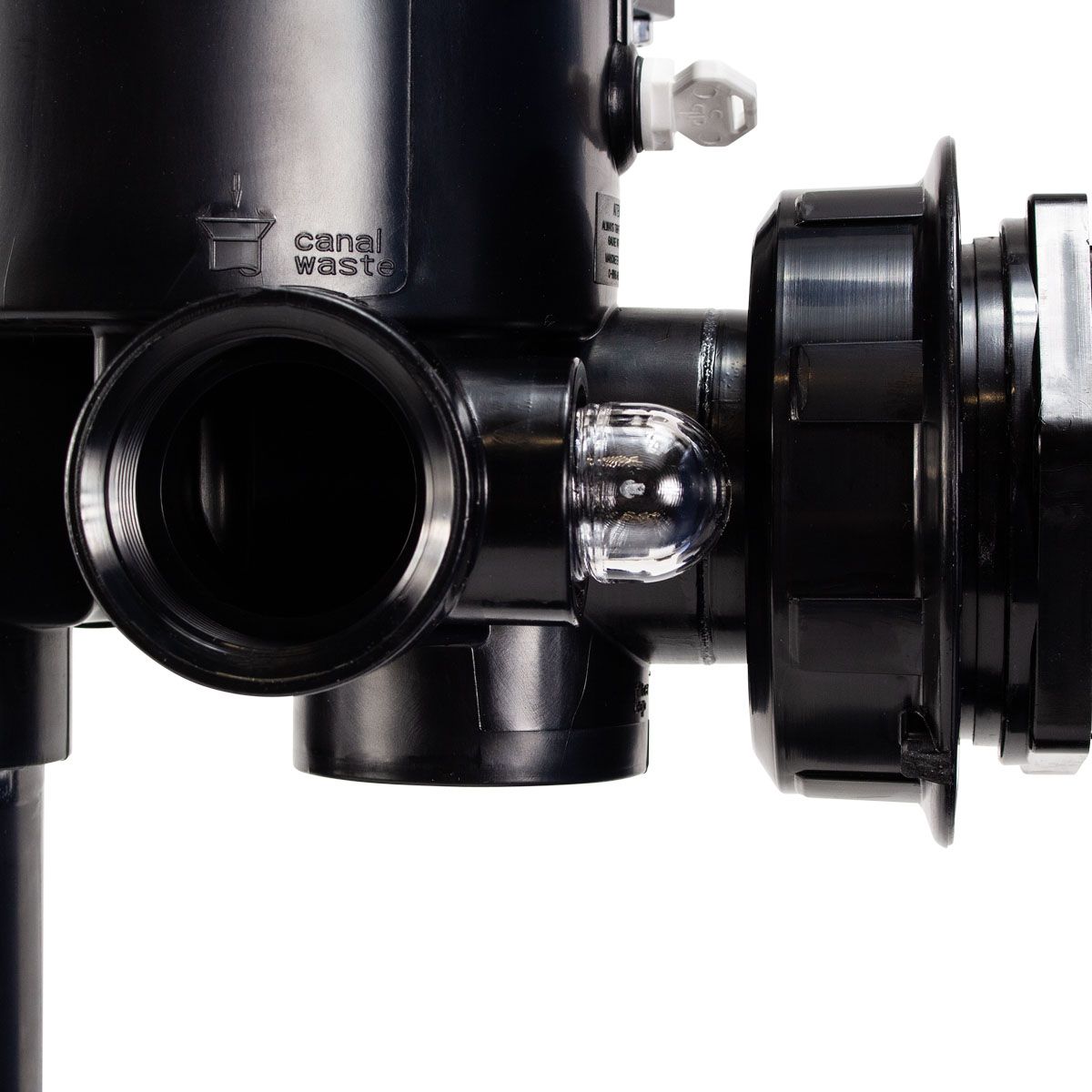 Pentair 6-weg klep 1,5" sidemount voor Triton zandfilter detail.