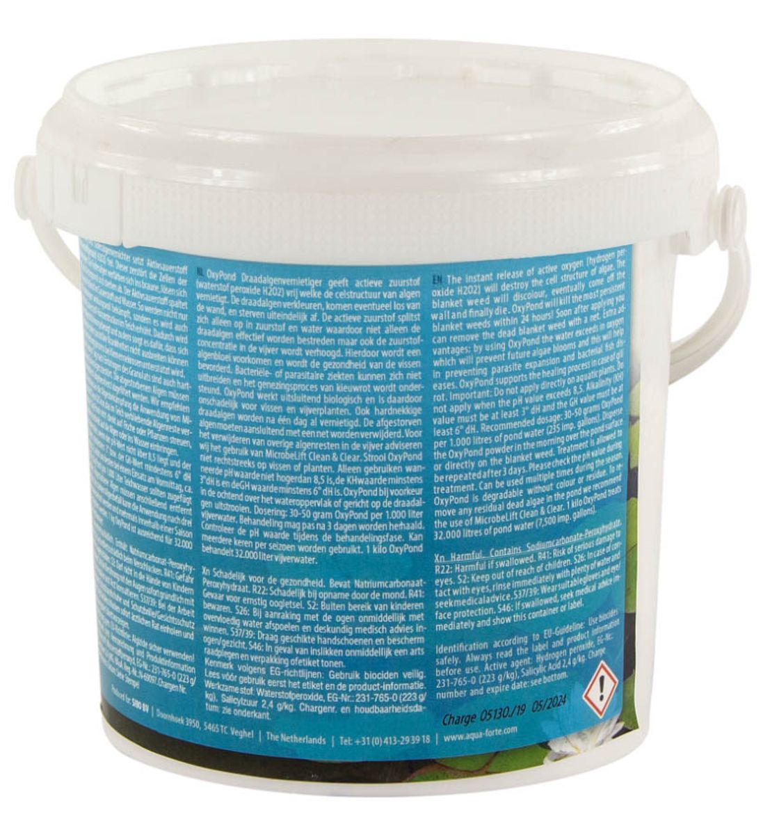 Aquaforte Oxipond (anti-alg) - 2,5 liter