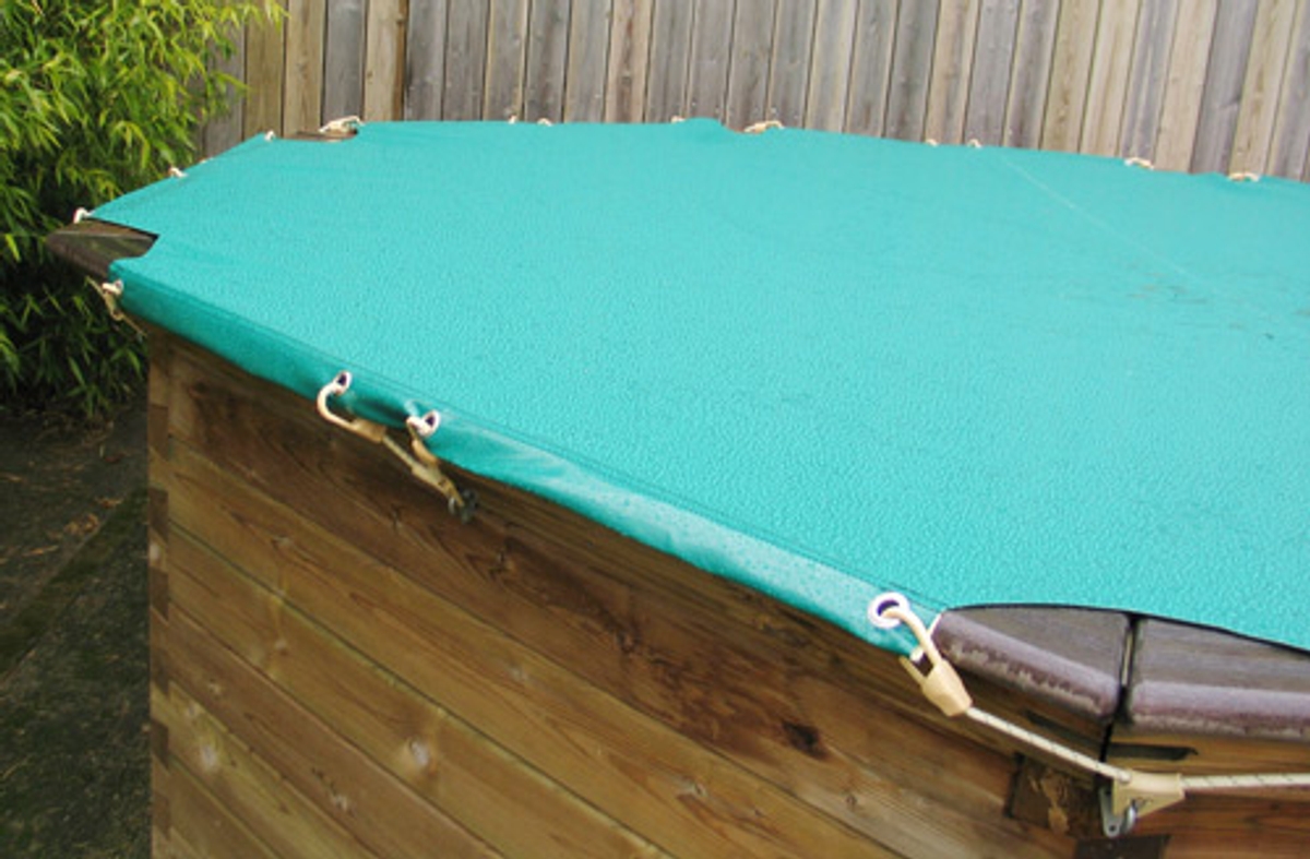 Veiligheids Winterzeil voor Gardipool Oblong 6,20 x 3,90