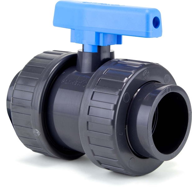 2 weg kogelkraan 63mm
