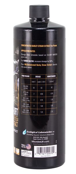 Microbe-lift Barley straw extract 1L.