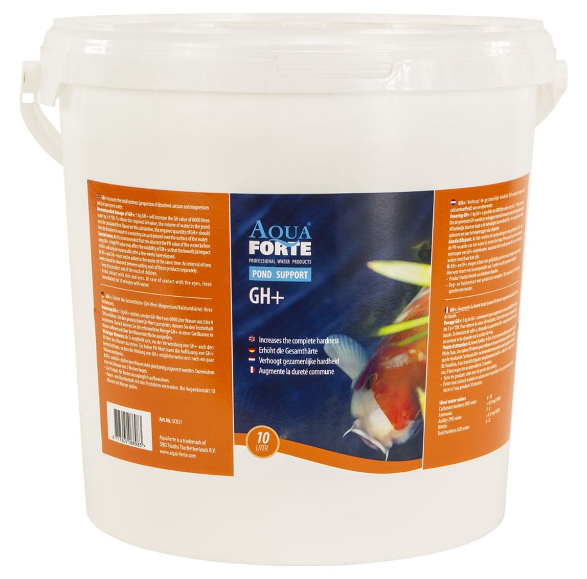 pond support  GH+ 10L