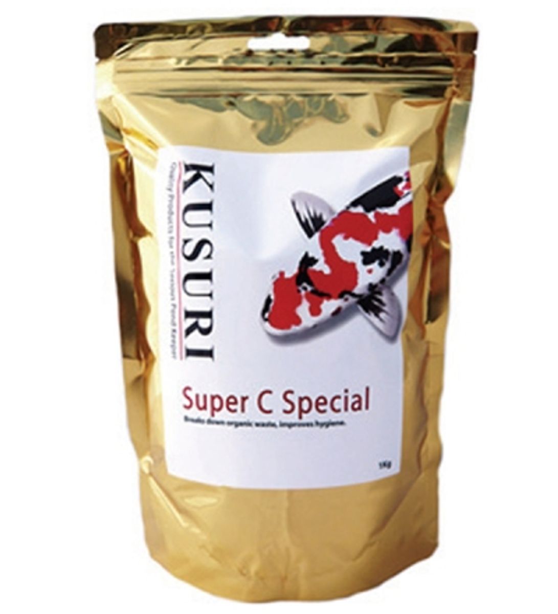 Kusuri Super C Special niet chemische vijver en filter cleaner 1KG 