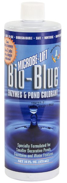 Microbe-lift Bio-Blue enzymen en vijverkleurstof 