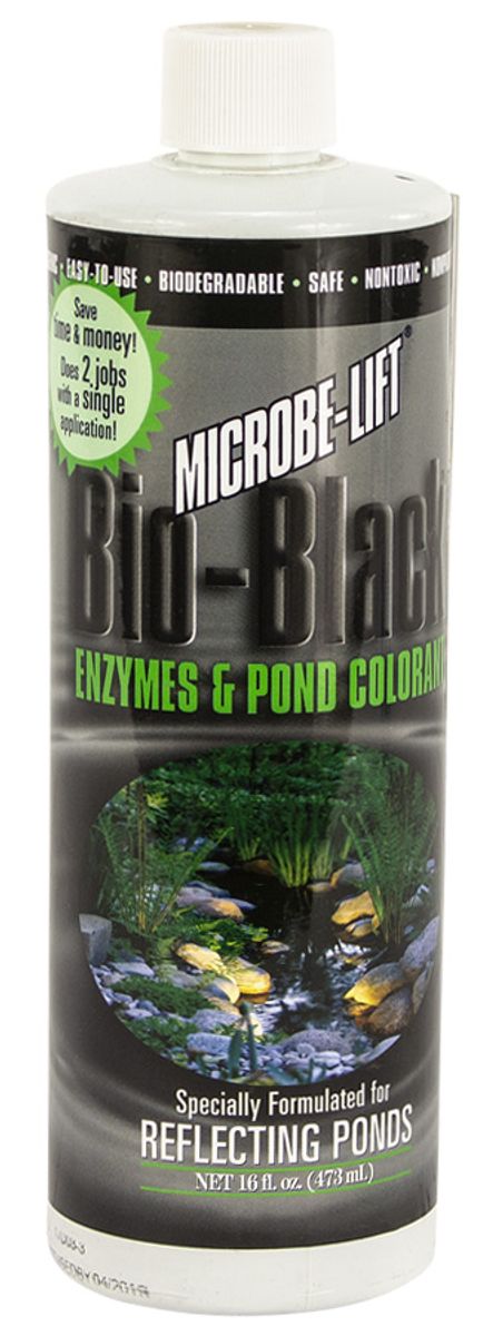 Microbe-Lift Bio-Black enzymen en vijverkleurstof 