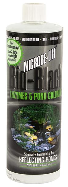 Microbe-Lift Bio-Black enzymen en vijverkleurstof