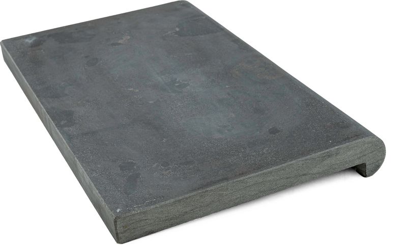 Randtegel bluestone gezoet