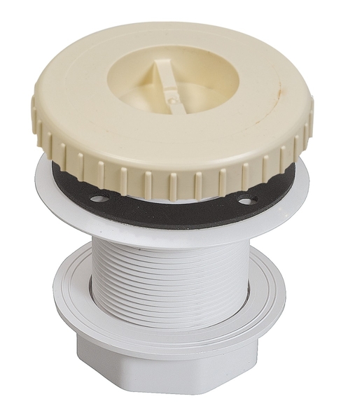 Aquareva Stofzuigeraansluiting + moer - Zand/Beige