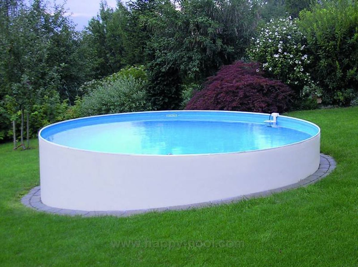 Happy Pool metalen zwembad Ø3,50 x 150cm