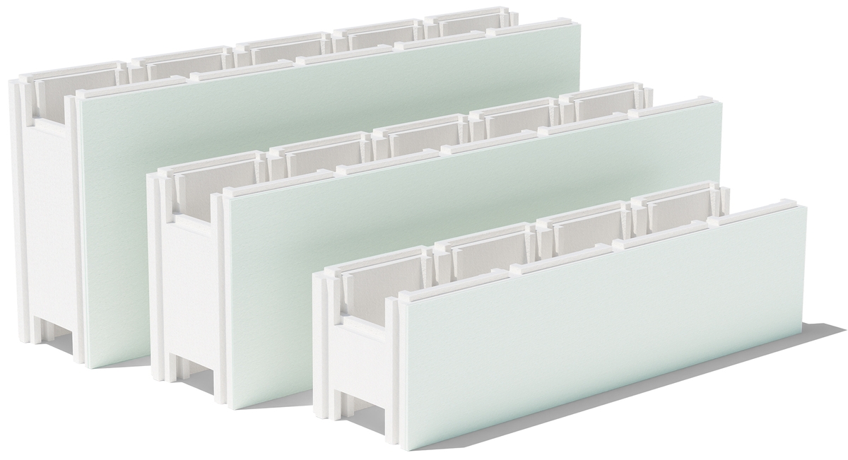 Polystyreen zwembadblok High density XXL - 125 x 25 x 50 cm