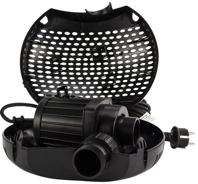 Aquaforte EC-5000 vijverpomp binnenkant.