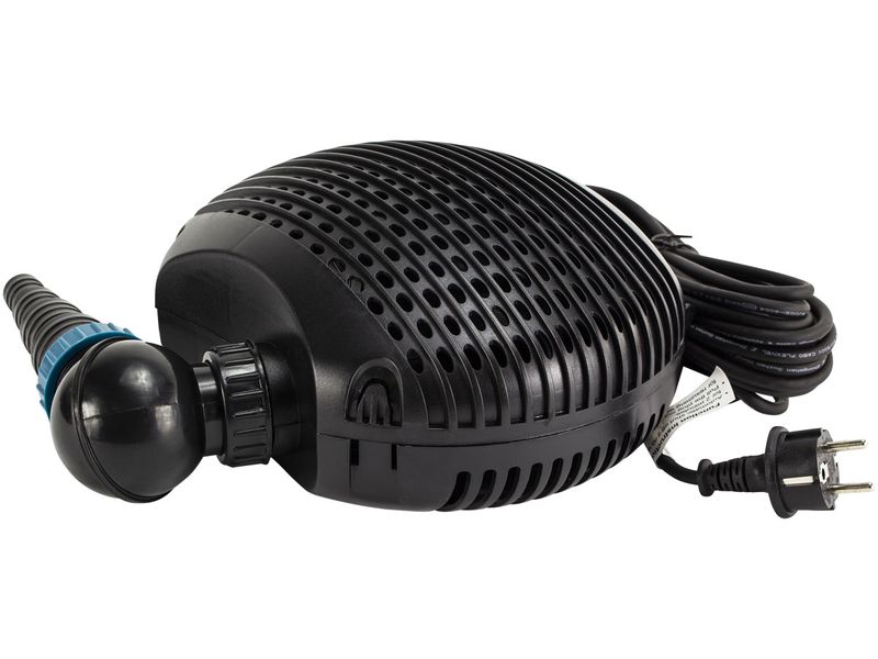 Aquaforte EC-6500 vijverpomp zijaanzicht.