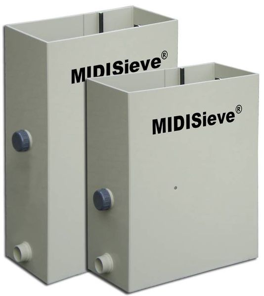 Aquaforte verhoogde MIDI Sieve 300 zeefbochtfilter