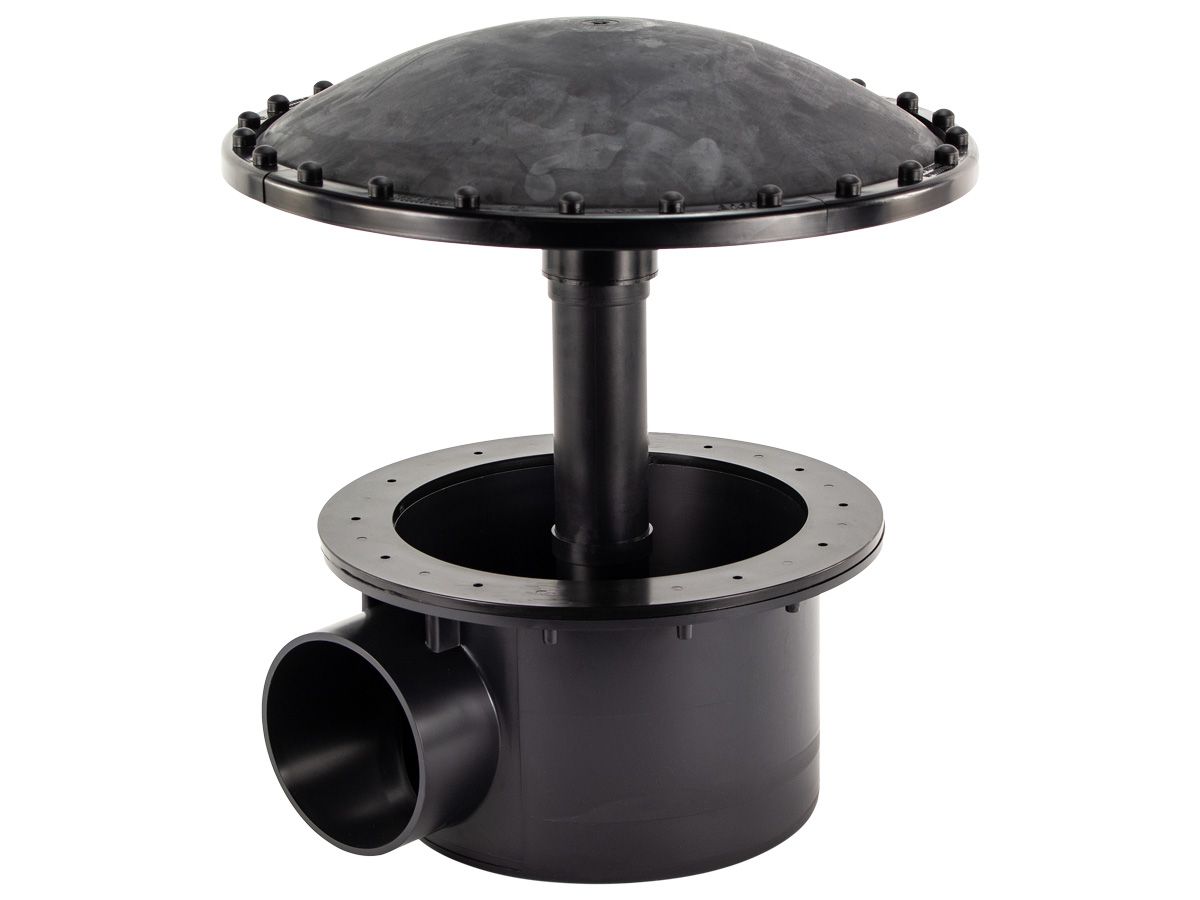 Bodemdrain 110mm met beluchtingsdeksel