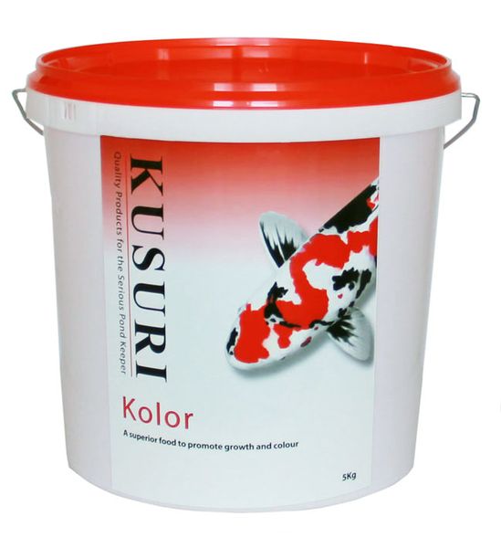 Kusuri kolor voer 5kg (drijvend voer) (6mm pellets)