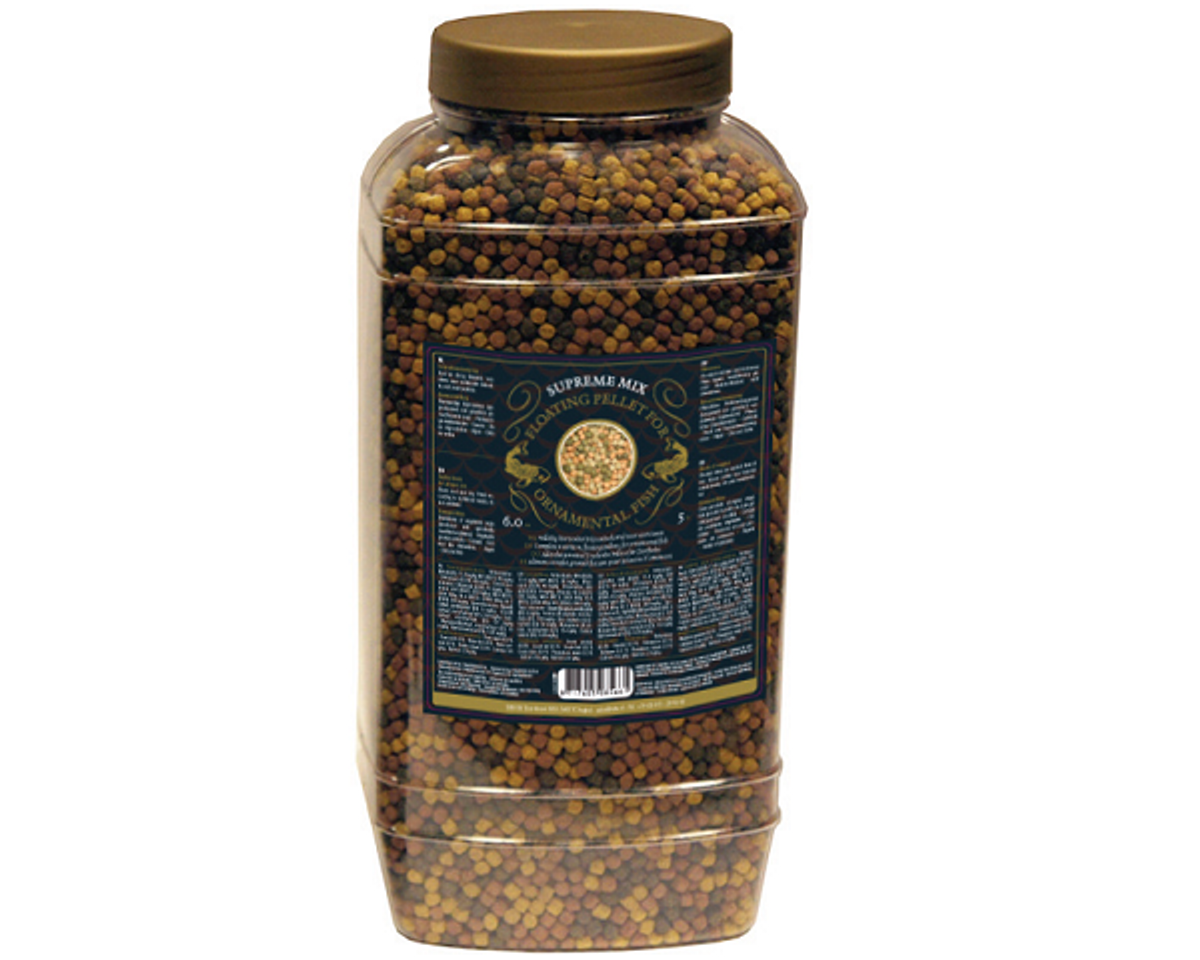 Supreme mix koivoer 2kg (drijvend voer) (6mm pellets)